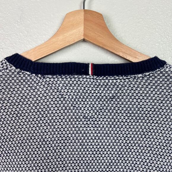 Tommy Hilfiger Men's Size XL Big H Logo Knit Crewneck Sweater Preppy Classic - Picture 7 of 9